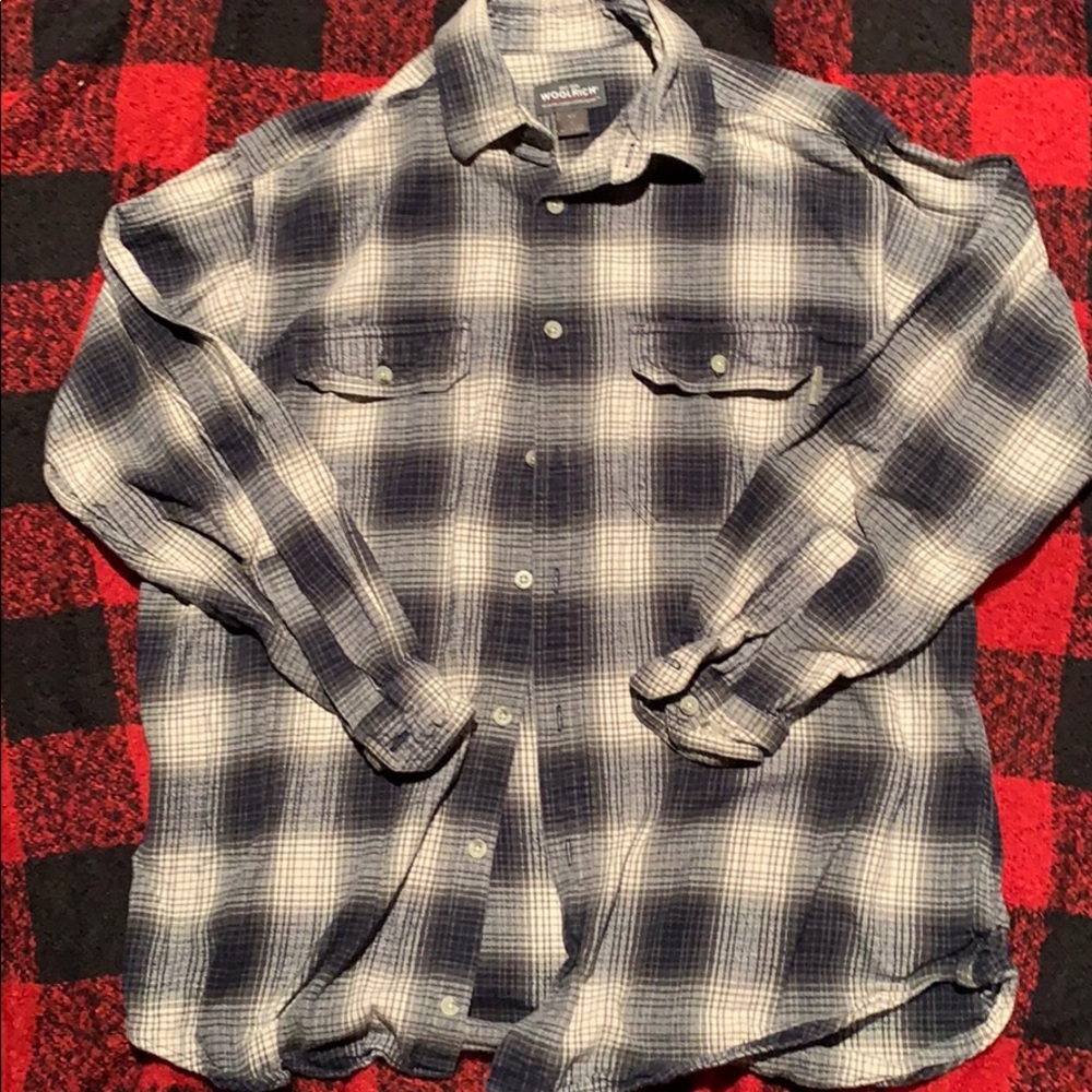 Mens long sleeve button down shirt